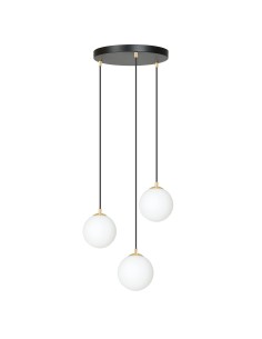 Lampa wisząca ROYAL 3 BLACK EMIBIG