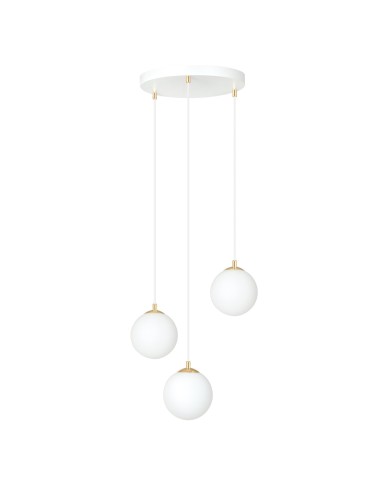 Lampa wisząca ROYAL 3 WHITE EMIBIG
