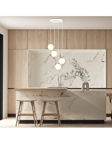 Lampa wisząca ROYAL 4 WHITE EMIBIG