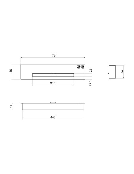 Palnik do biokominka DIY 1,5 L BIOkominkiGMT