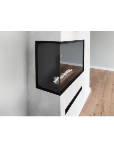 Szyby do biokominka narożnego BIO-EKO BIOkominkiGMT