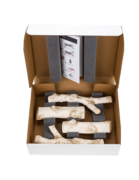 Polana ceramiczne Brzoza BIOkominkiGMT