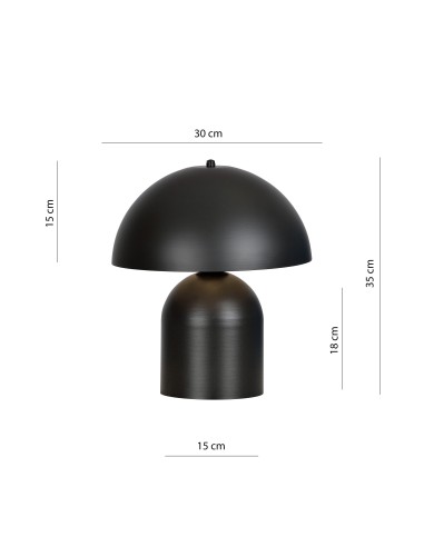 Lampa stołowa KAVA LN1 BLACK EMIBIG