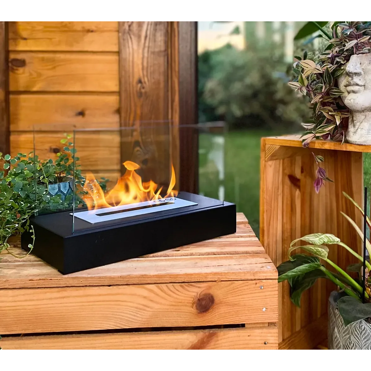 Biokominek wolnostojący GLOW