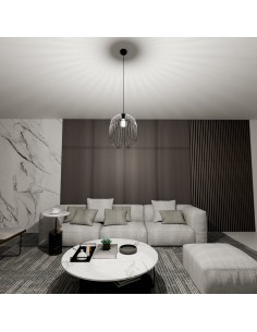 Lampa wisząca ONYX 1 BL EMIBIG 2