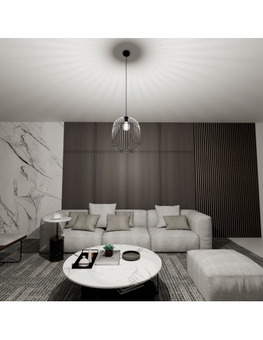 Lampa wisząca ONYX 1 BL EMIBIG