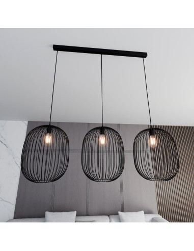 Lampa wisząca ONYX 3 BL EMIBIG