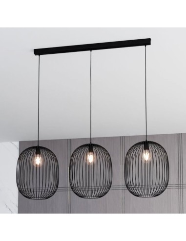 Lampa wisząca ONYX 3 BL EMIBIG