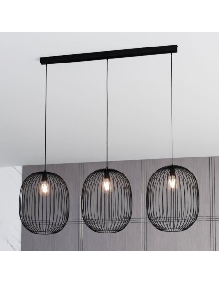 Lampa wisząca ONYX 3 BL EMIBIG