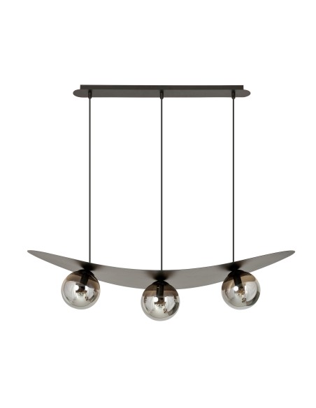 Lampa wisząca AUARA 3 BL GRAFIT EMIBIG