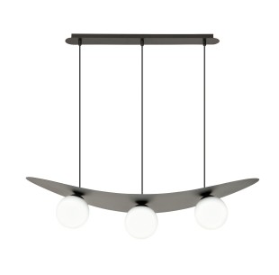 Lampa wisząca AUARA 3 BL GRAFIT EMIBIG 2