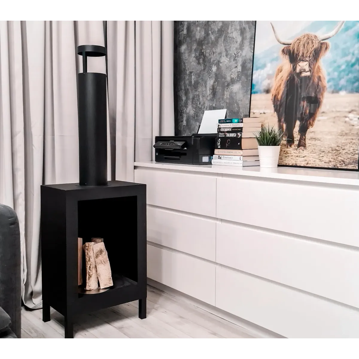 Biokominek wolnostojący KOZEN