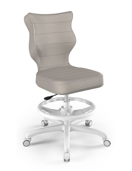 Krzesło obrotowe młodzieżowe z podnóżkiem na kółkach PETIT ENTELO