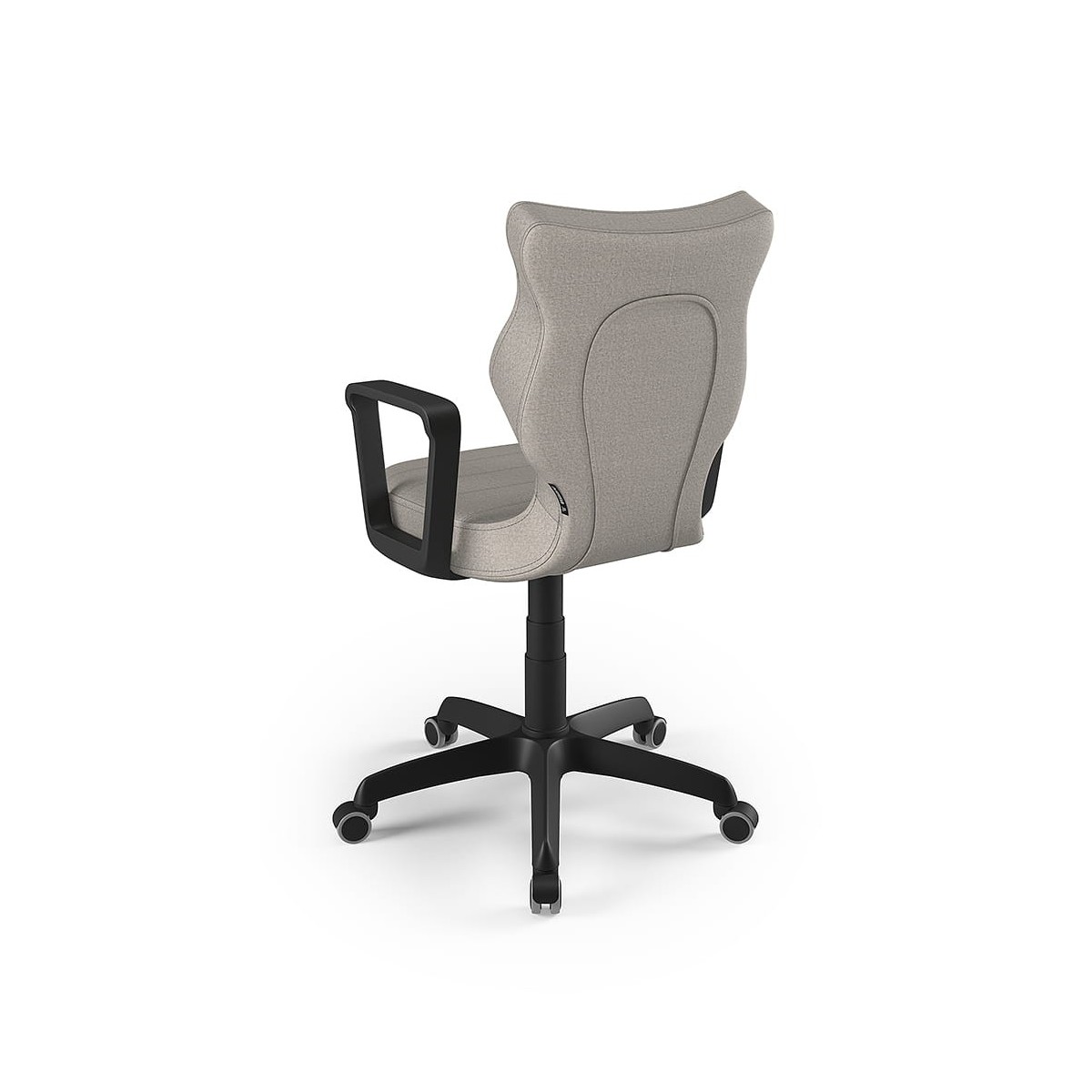 Krzesło obrotowe młodzieżowe z podłokietnikami na kółkach NORM ENTELO