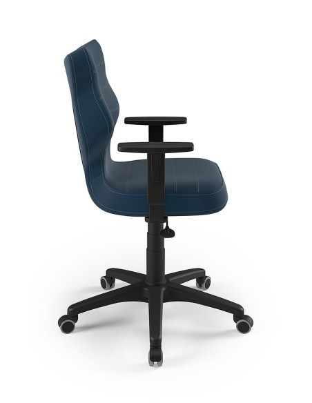 Krzesło obrotowe młodzieżowe z podłokietnikami na kółkach DUO ENTELO