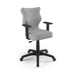 Krzesło obrotowe młodzieżowe z podłokietnikami na kółkach DUO ENTELO