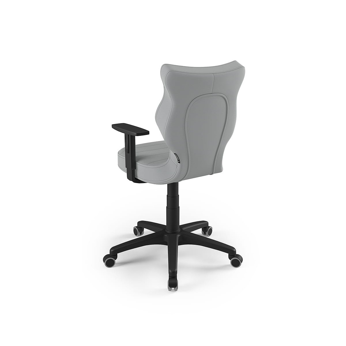 Krzesło obrotowe młodzieżowe z podłokietnikami na kółkach DUO ENTELO