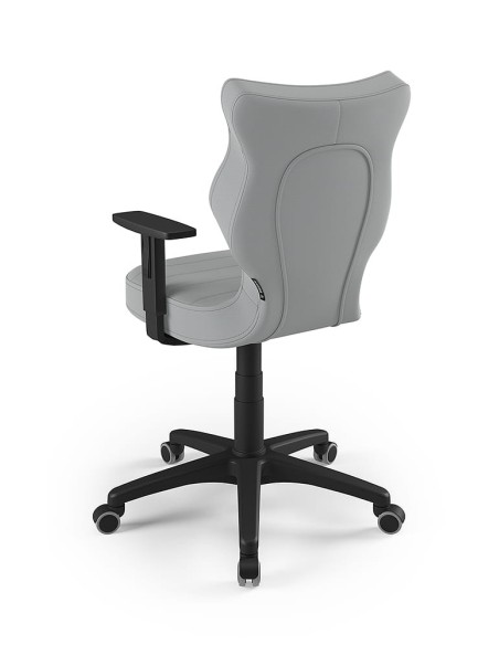 Krzesło obrotowe młodzieżowe z podłokietnikami na kółkach DUO ENTELO