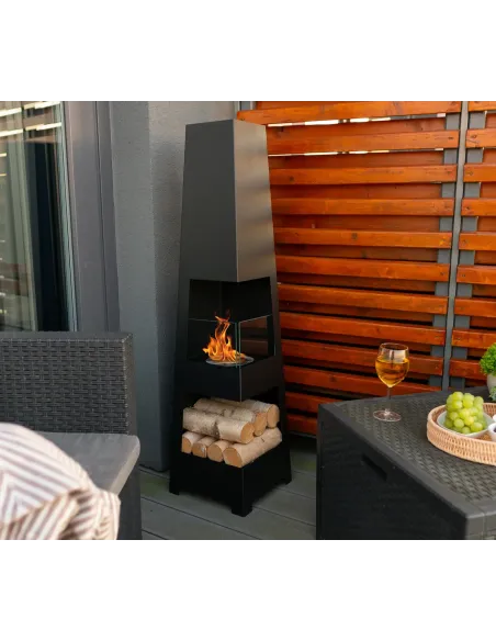 Biokominek wolnostojący PYRAMID GARDEN