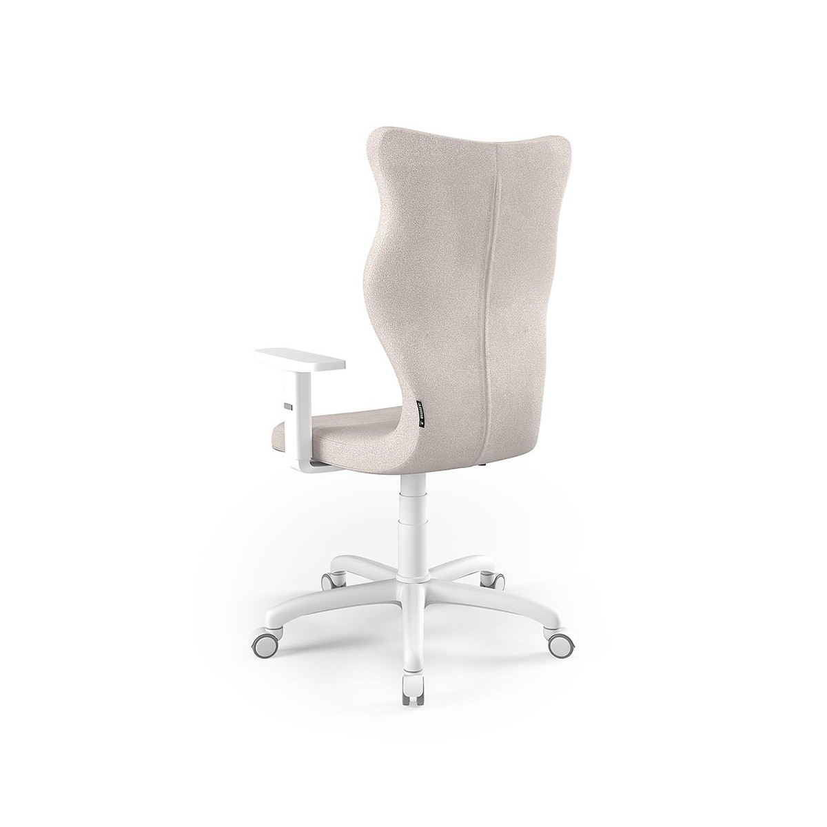 Krzesło obrotowe biurowe z podłokietnikami na kółkach ARCO ENTELO rozmiar 7