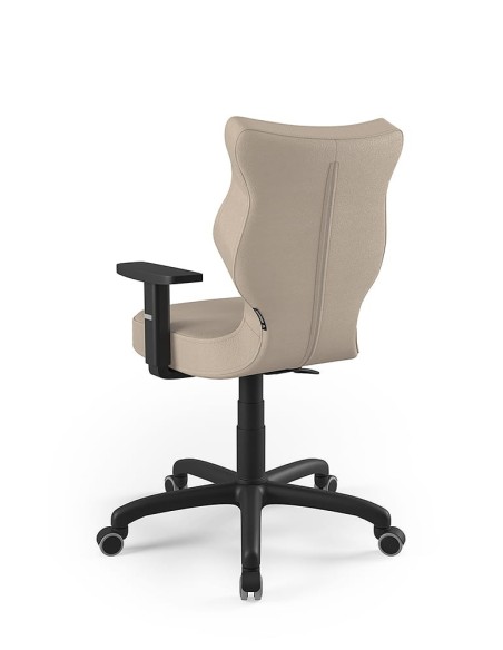 Krzesło obrotowe biurowe z podłokietnikami na kółkach ARCO ENTELO rozmiar 6