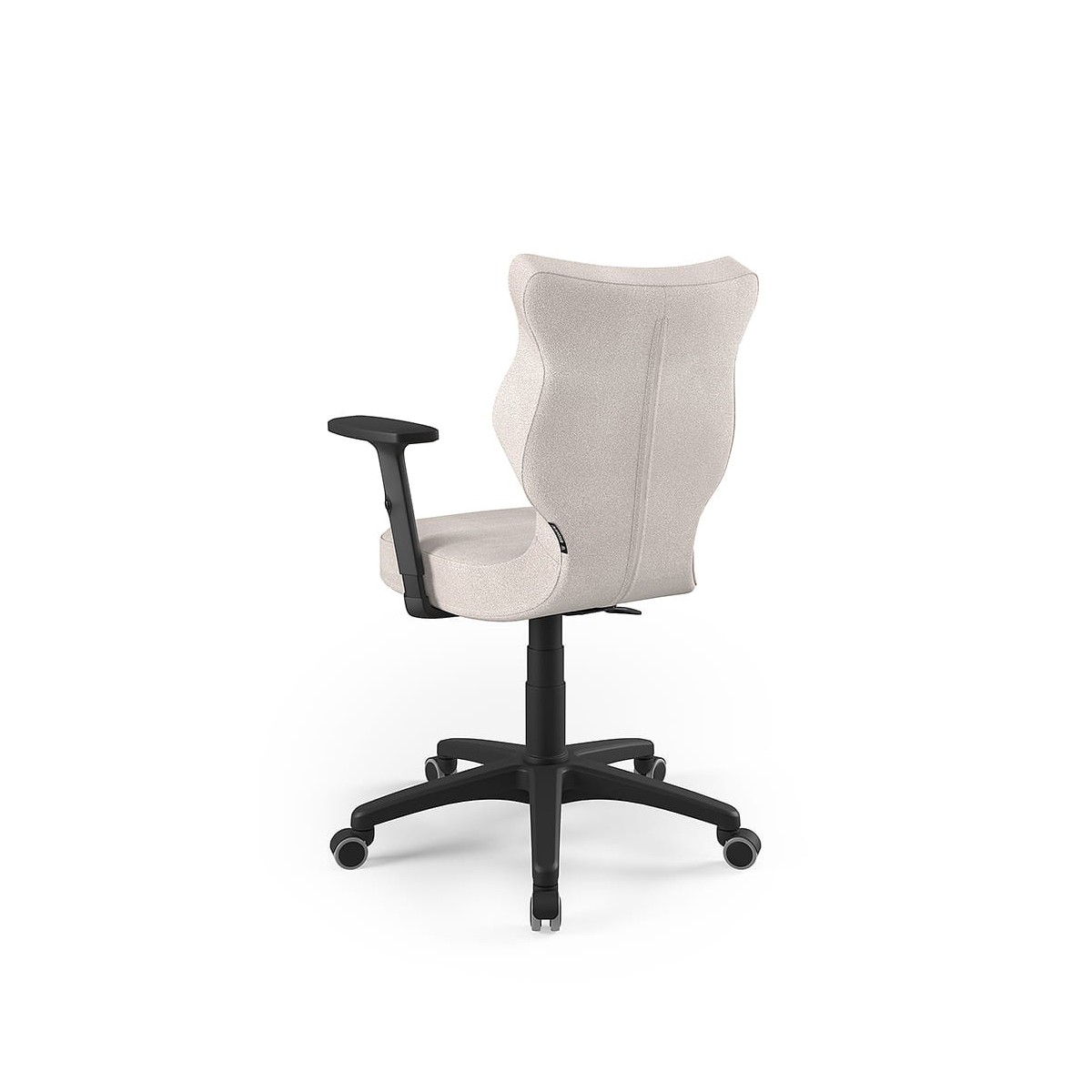 Krzesło obrotowe biurowe z podłokietnikami na kółkach UNI ENTELO rozmiar 6