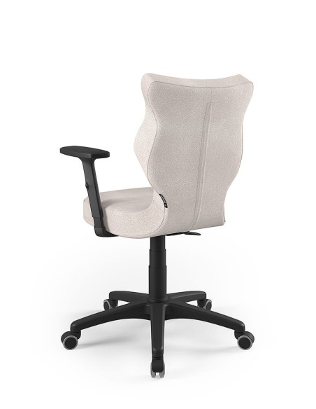 Krzesło obrotowe biurowe z podłokietnikami na kółkach UNI ENTELO rozmiar 6