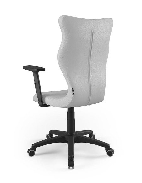 Krzesło obrotowe biurowe z podłokietnikami na kółkach UNI ENTELO rozmiar 7