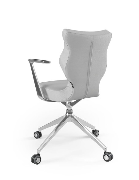 Krzesło obrotowe biurowe z podłokietnikami na kółkach KUMA ENTELO rozmiar 6