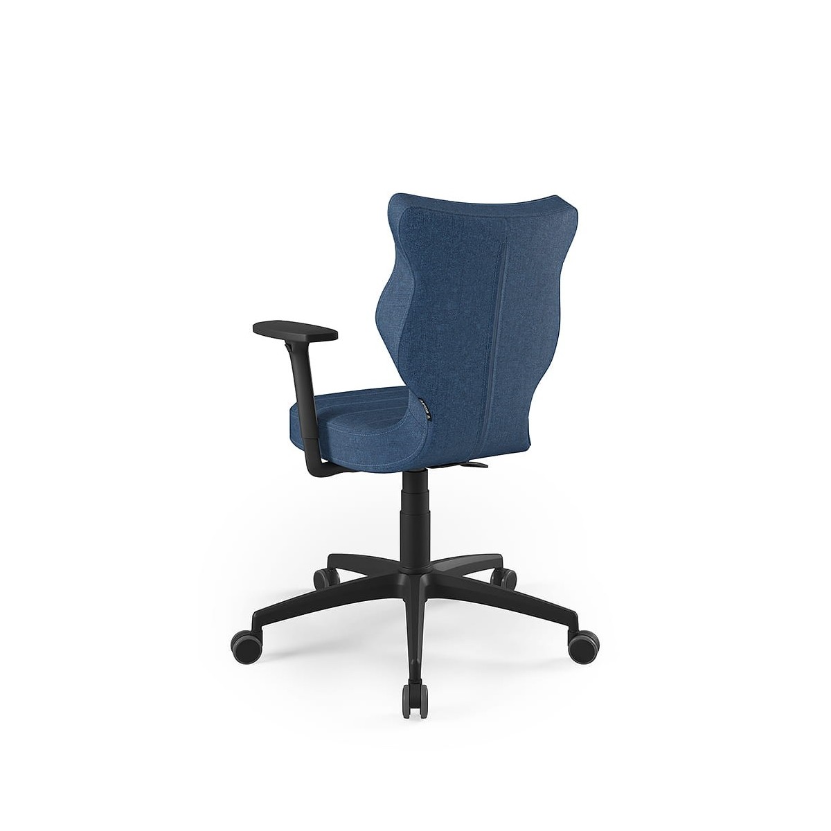 Krzesło obrotowe biurowe z podłokietnikami na kółkach PERTO ENTELO rozmiar 6