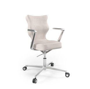 Krzesło obrotowe biurowe z podłokietnikami na kółkach KYLIE ENTELO rozmiar 6
