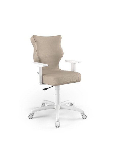 Krzesło obrotowe biurowe z podłokietnikami na kółkach ARCO ENTELO rozmiar 6