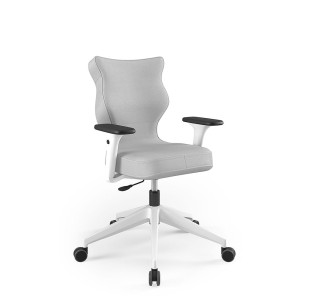 Krzesło obrotowe biurowe z podłokietnikami na kółkach NERO ENTELO rozmiar 6 2