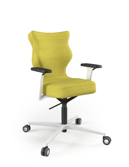 Krzesło obrotowe biurowe z podłokietnikami na kółkach ZODIAC ENTELO rozmiar 6