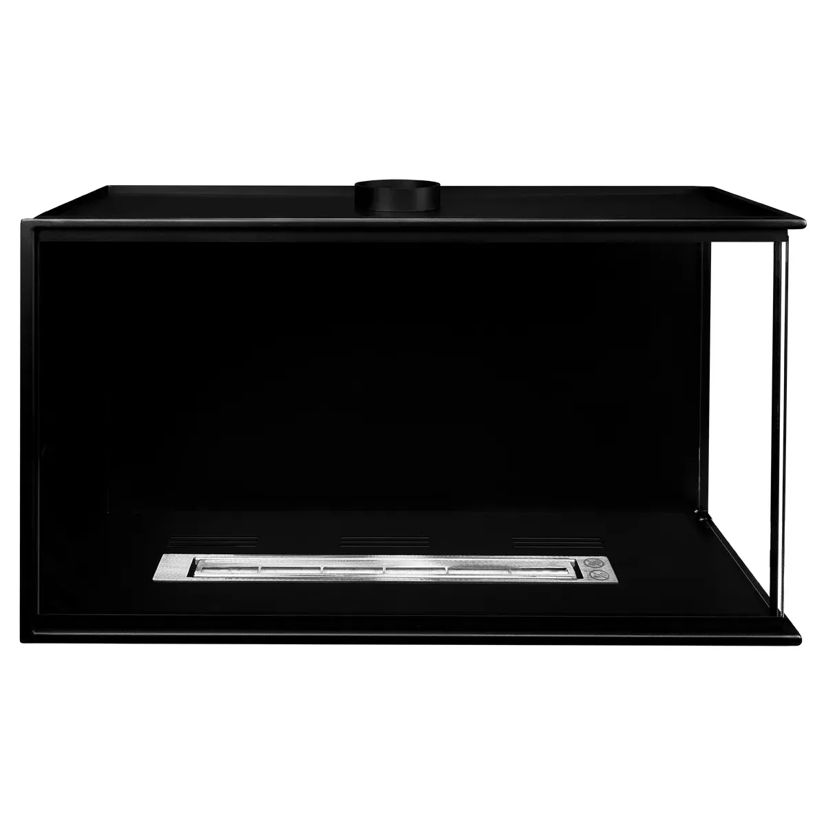 Biokominek do zabudowy NAROŻNY BIO-EKO