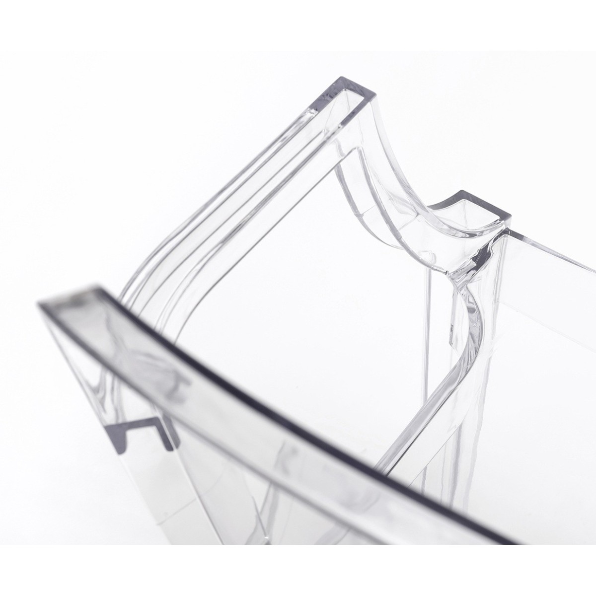 Krzesło LOUIS transparentne - poliwęglan KINGHOME