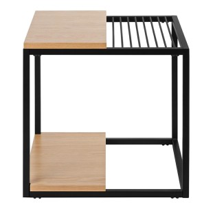 Stolik GALLER dąb - gazetnik, MDF KINGHOME