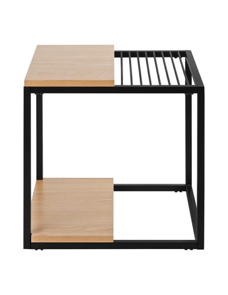 Stolik GALLER dąb - gazetnik, MDF KINGHOME