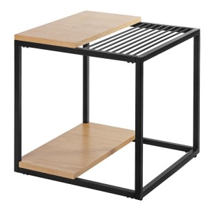 Stolik GALLER dąb - gazetnik, MDF KINGHOME 2