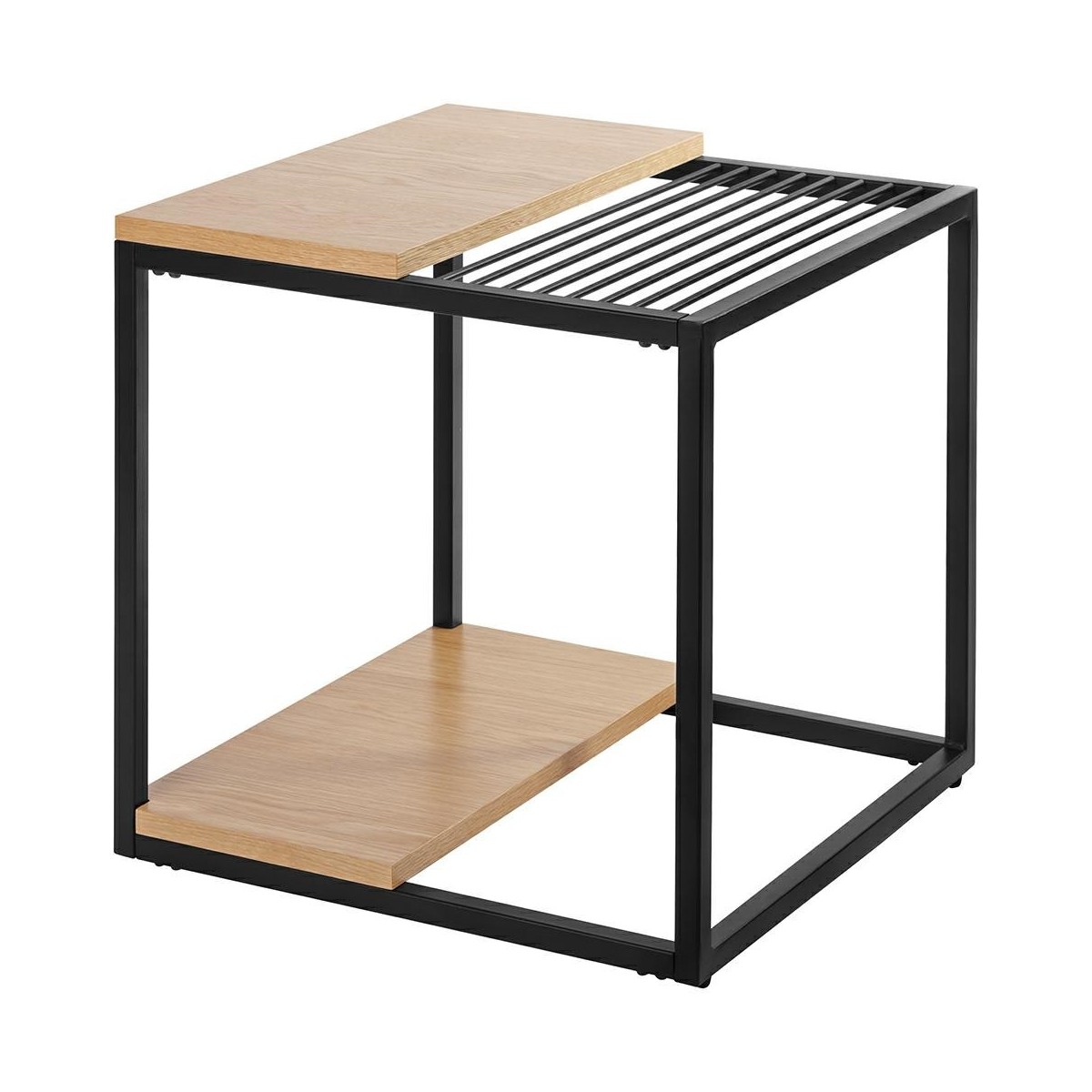 Stolik GALLER dąb - gazetnik, MDF KINGHOME