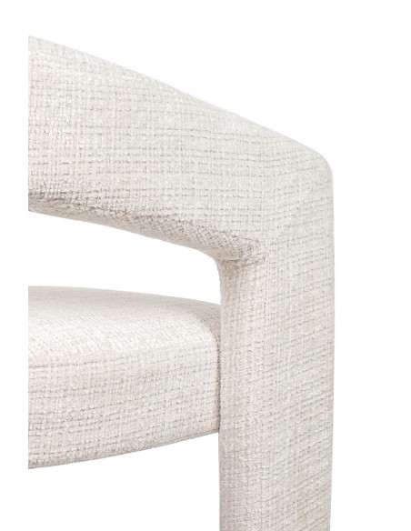 MaMaison krzesło barowe LOGAN białe KINGHOME