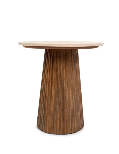 MaMaison stolik ARGENTINA marmur / drewno KINGHOME