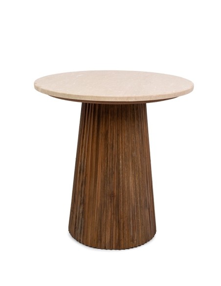 MaMaison stolik ARGENTINA marmur / drewno KINGHOME