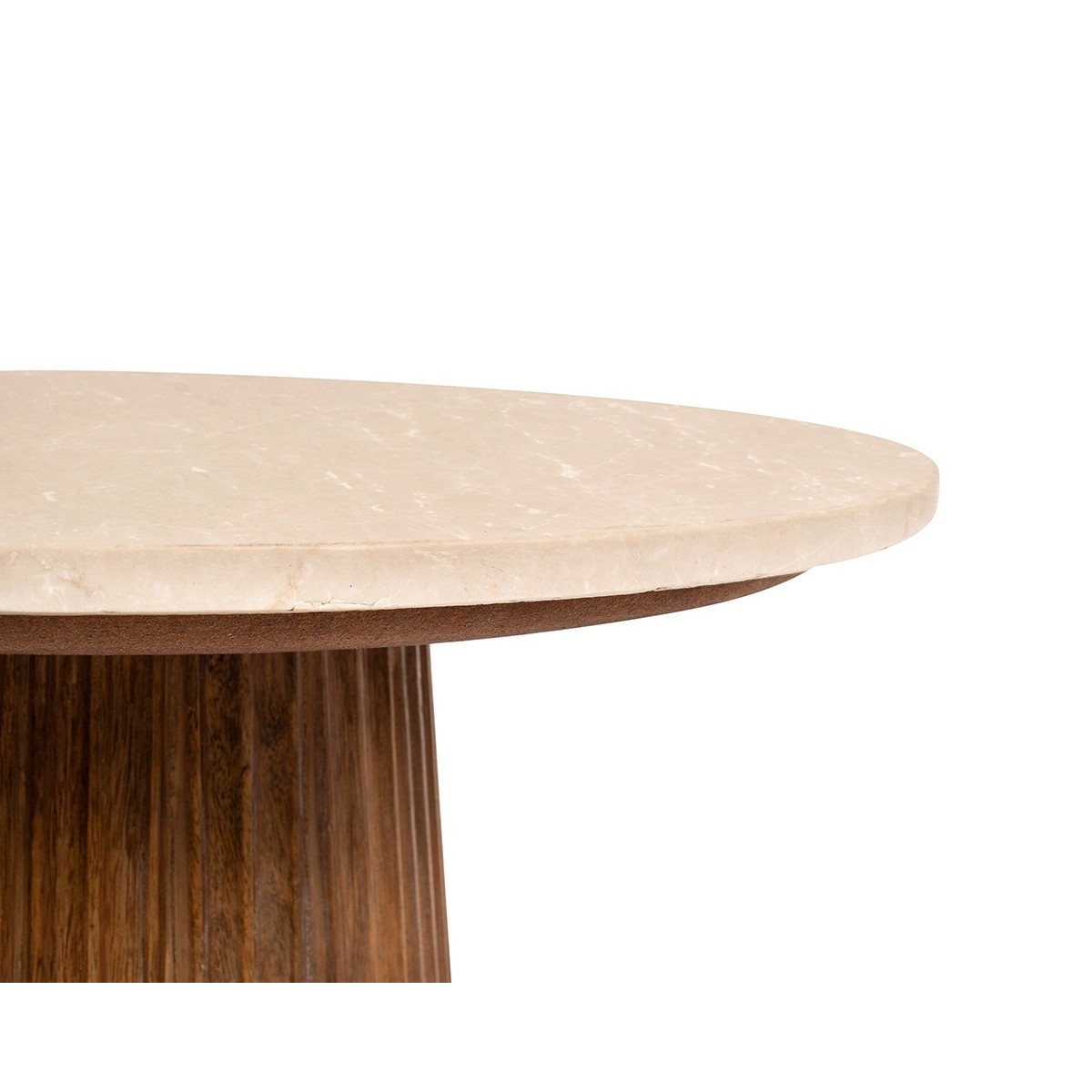 MaMaison stolik ARGENTINA marmur / drewno KINGHOME