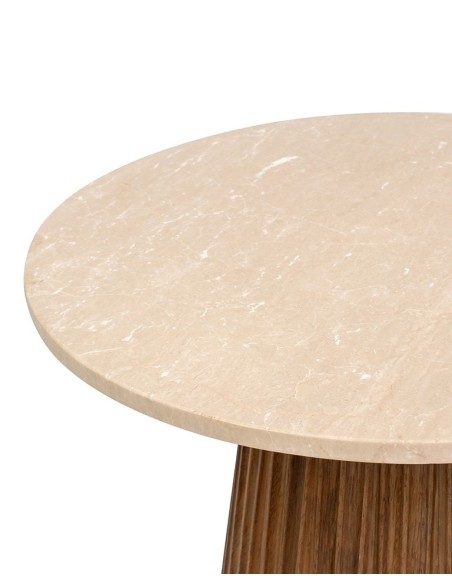 MaMaison stolik ARGENTINA marmur / drewno KINGHOME