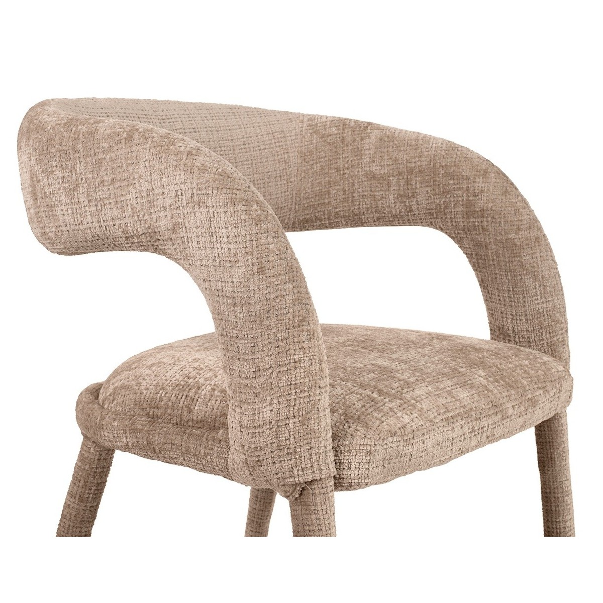 Krzesło barowe IRIS beżowe MaMaison