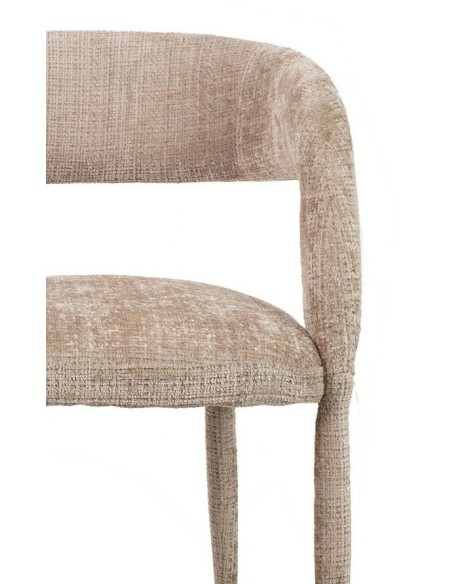 Krzesło barowe IRIS beżowe MaMaison