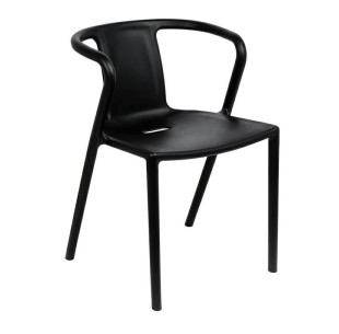 Krzesło AIR czarne - polipropylen MODESTO 2