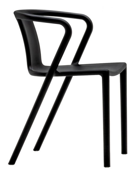 Krzesło AIR czarne - polipropylen MODESTO