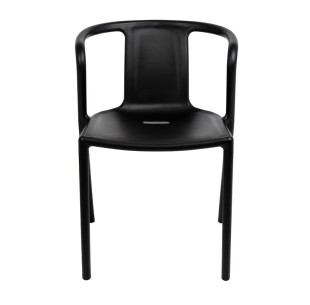 Krzesło AIR czarne - polipropylen MODESTO